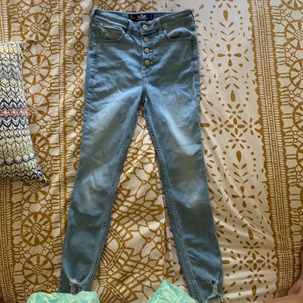 Hollister high rise skinny jeans